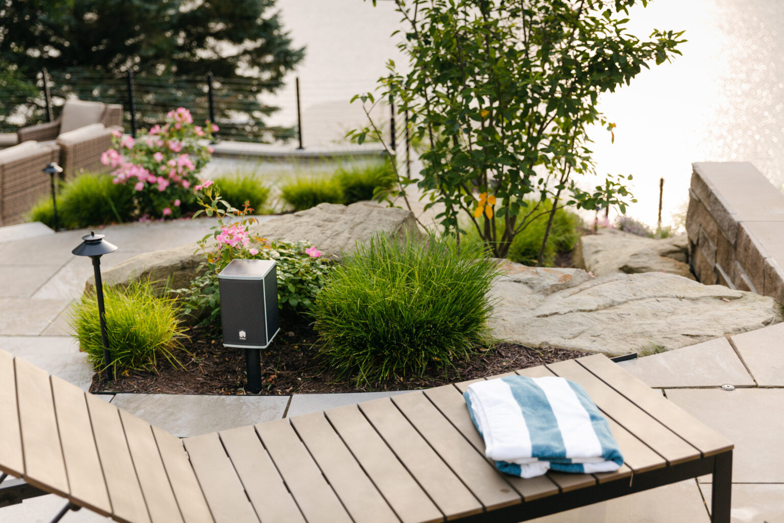 Audiophile Outdoor Sound Made Easy: Residential Systems' Take on the Lodge Solar Speaker 4