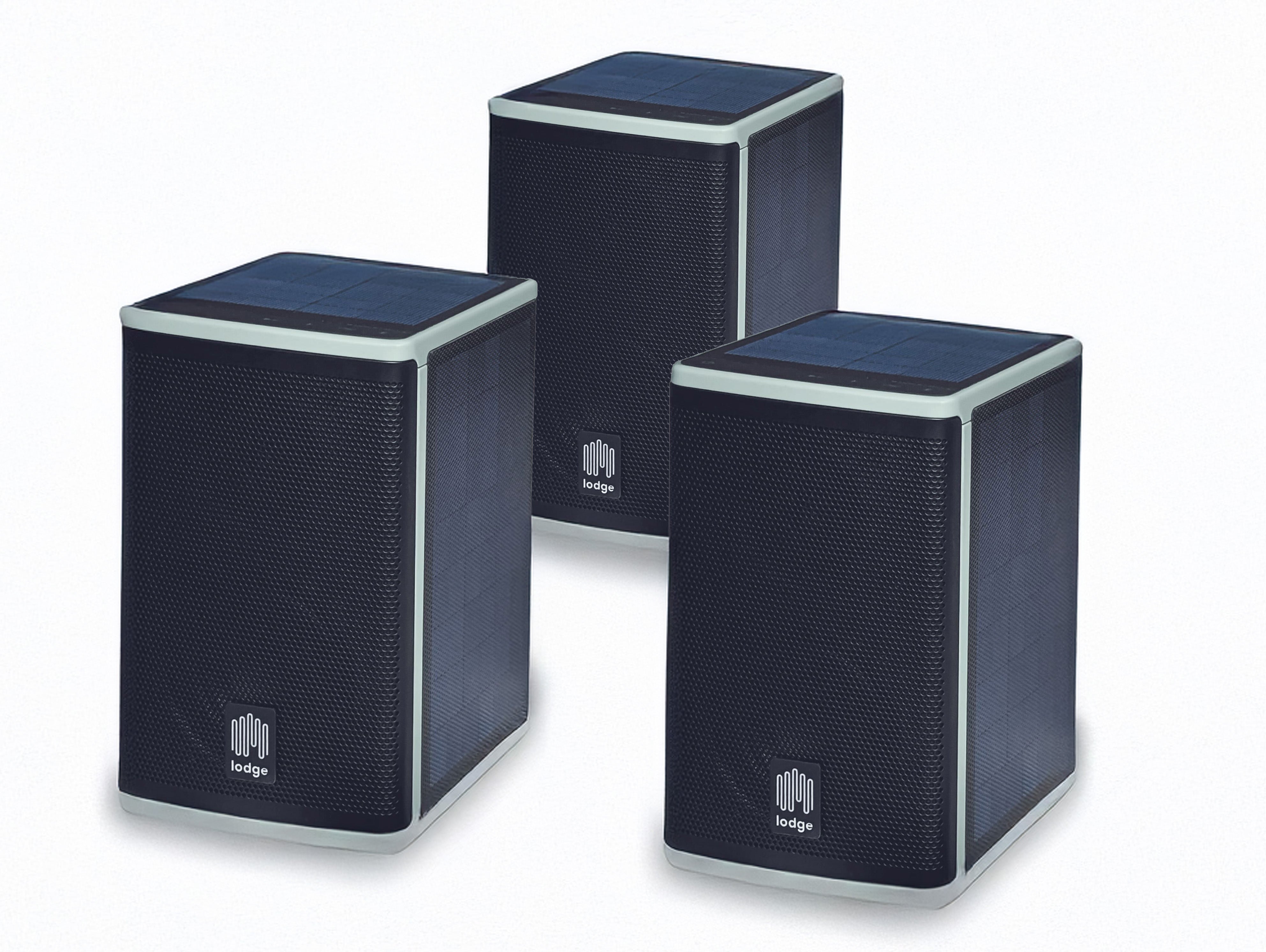 lodge Solar Speaker 4 (3-Pack) | Complete Audio System